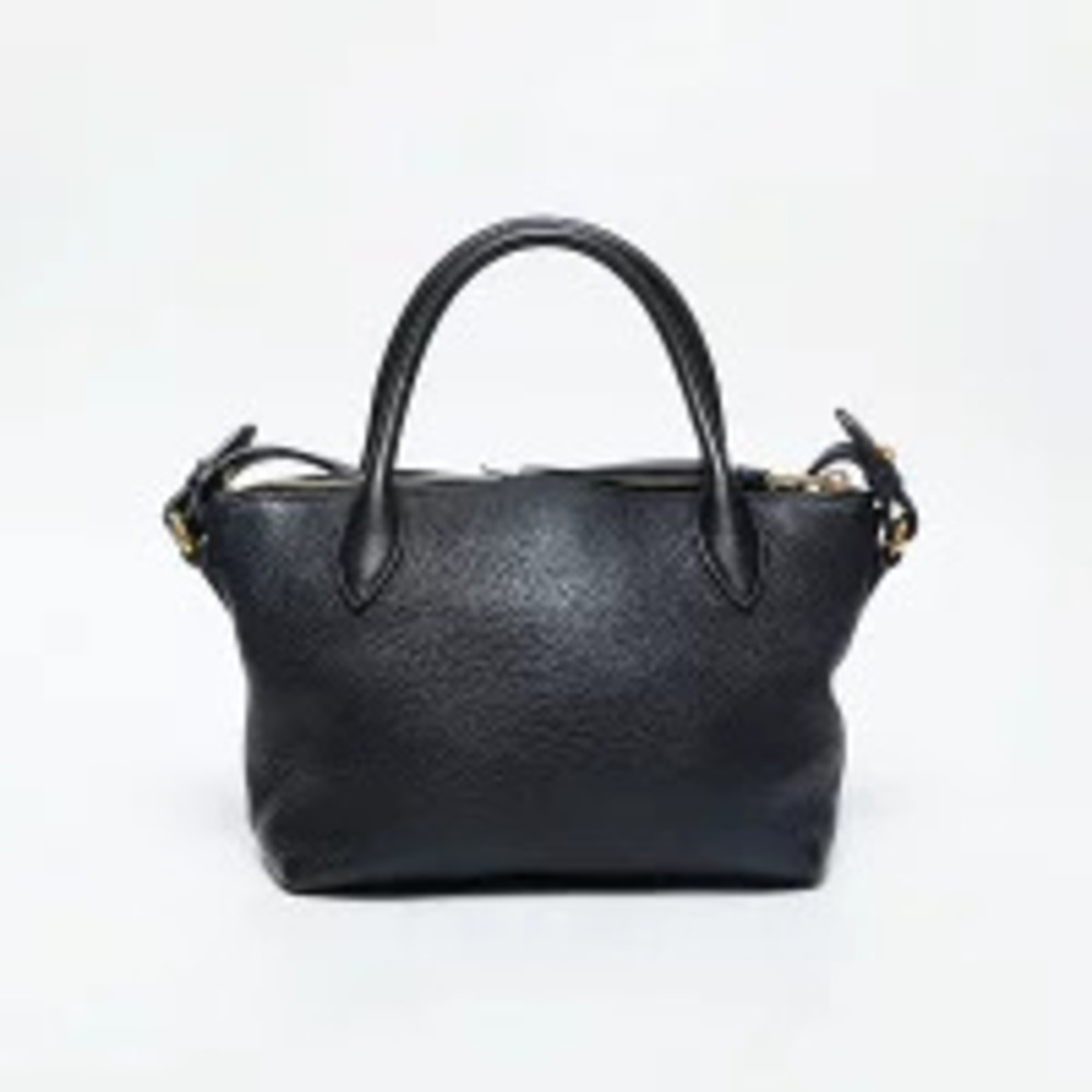Prada Leather Shoulder Bag Black - Picture 3 of 13